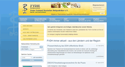 Desktop Screenshot of fvdh.de